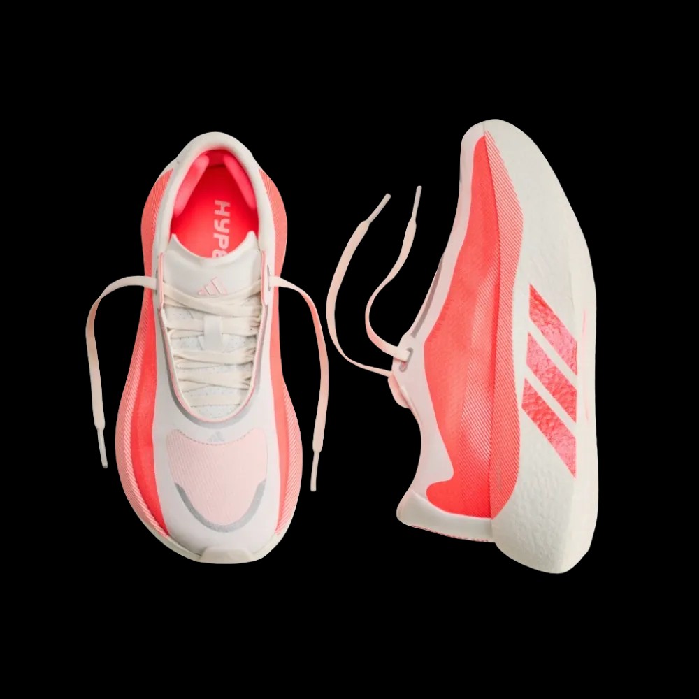 Adidas Hyperboost Edge Hyper White / Solar Turbo - HypeFly India View 3