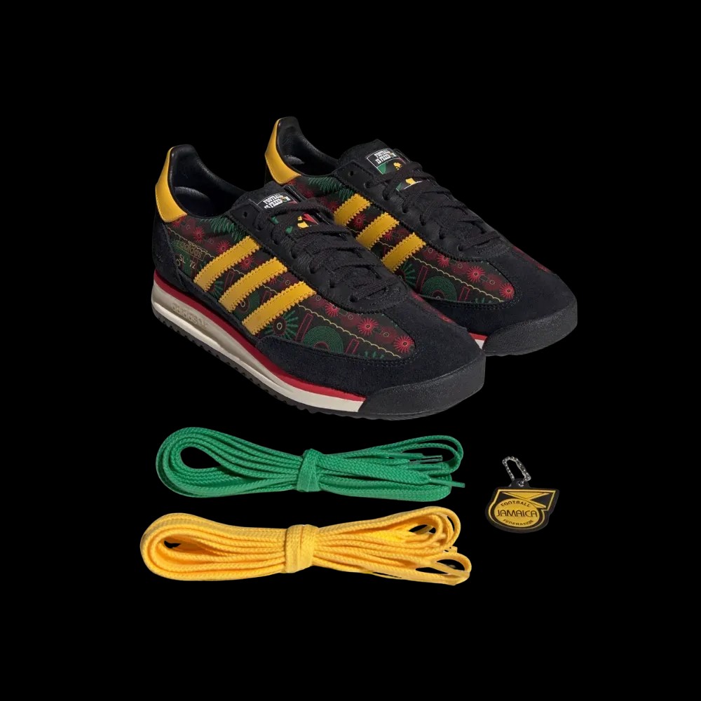 Bob Marley x Adidas SL 72 'Jamaica' - HypeFly India View 5