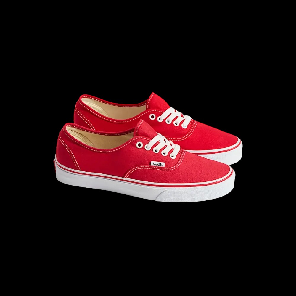 Vans Authentic Shoe Red - HypeFly India View 5