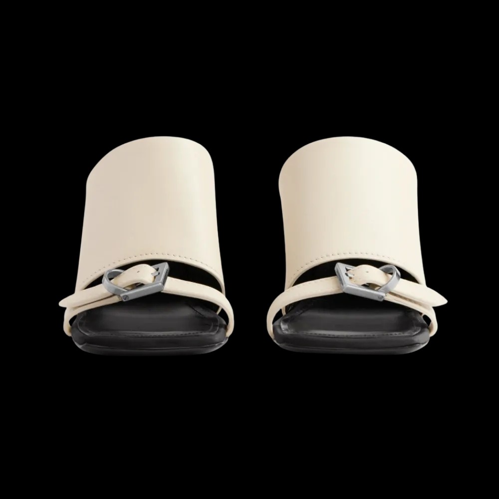Balenciaga Bel Air Sandal In Soya - HypeFly India View 4