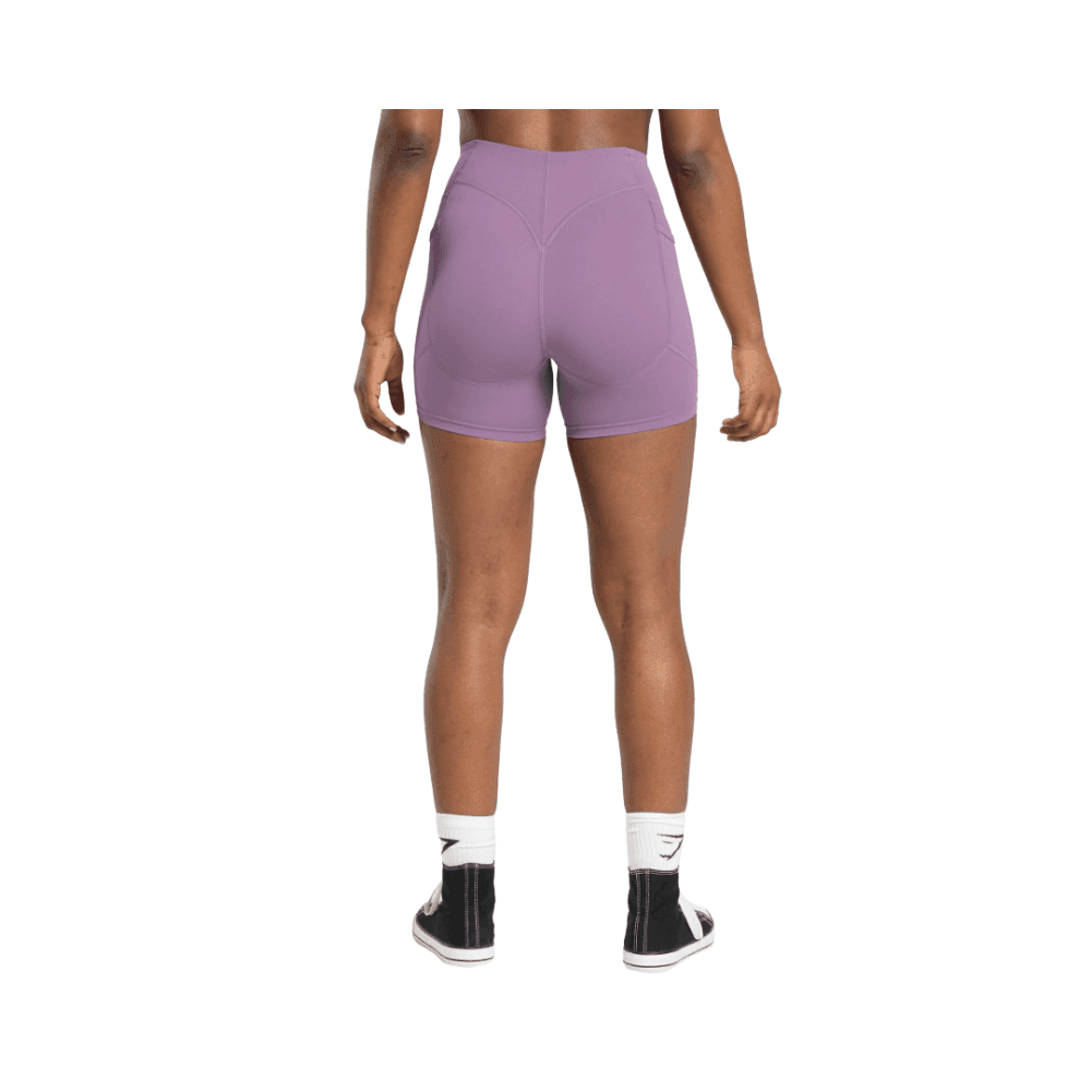 Gymshark Lifting Pocket Shorts Mood Purple - HypeFly India View 3