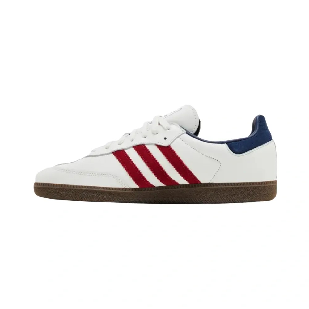 Samba OG 'White Victory Red Indigo' - HypeFly India View 2