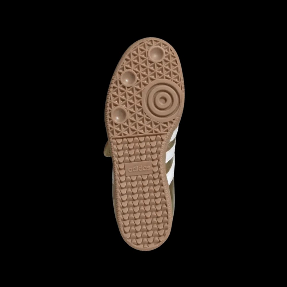 Adidas Samba Jane Shoes Gold Metallic - HypeFly India View 2