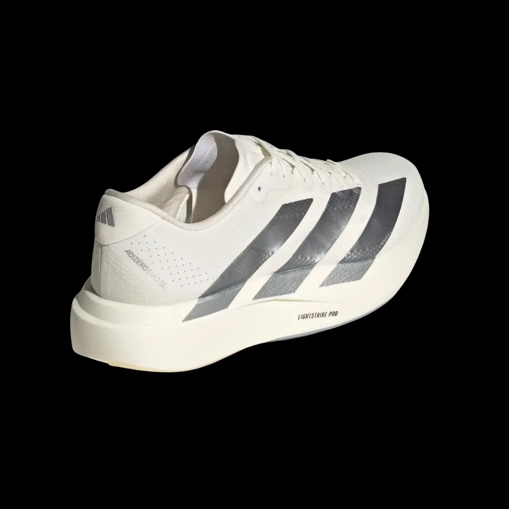 Adidas Adizero Evo SL Woven White - HypeFly India View 5