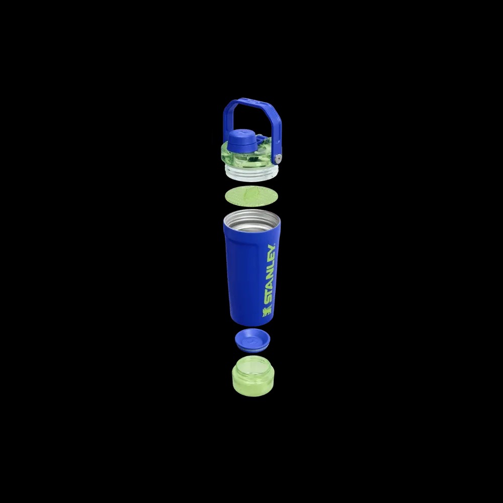 Stanley The Vitalize™ Shaker Bottle 20 OZ Cobalt Chartreuse - HypeFly India View 2