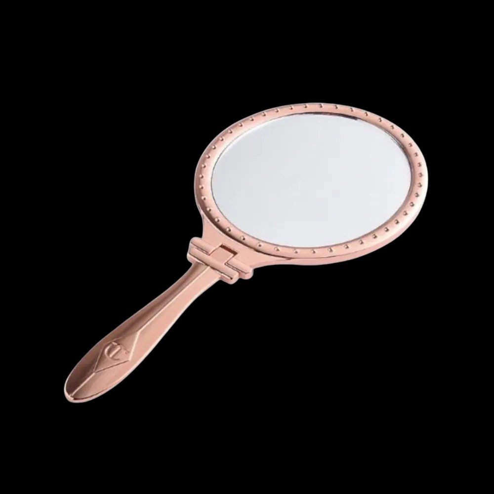 Charlotte Tilbury Pillow Talk Foldable Hand Mirror 'Rose Gold' - HypeFly India View 1