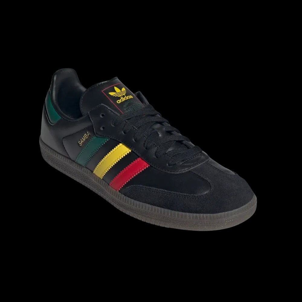 Adidas Samba OG 'Rasta - Black' - HypeFly India View 4