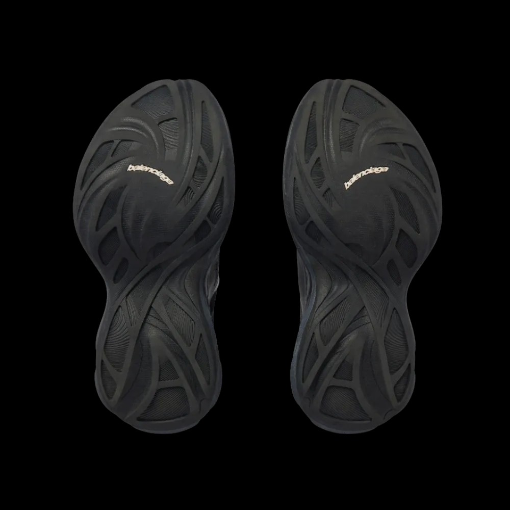 Balenciaga Jet Sneaker In Black - HypeFly India View 3