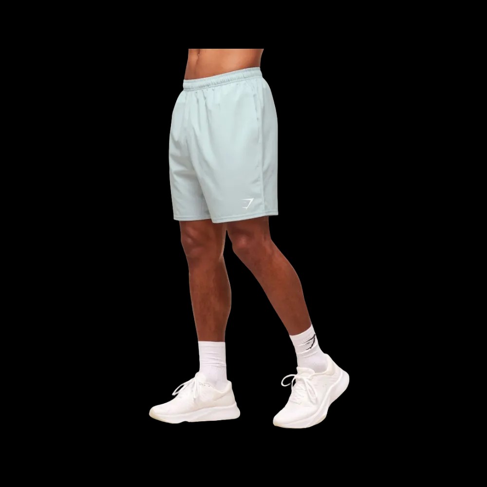 Gymshark Arrival 7" Shorts Smoke Blue - HypeFly India View 4