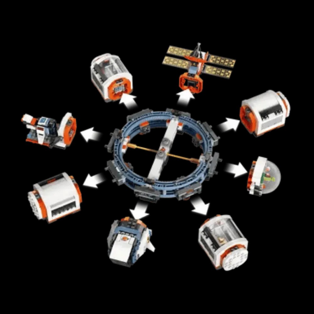 Lego Modular Space Station - HypeFly India View 4