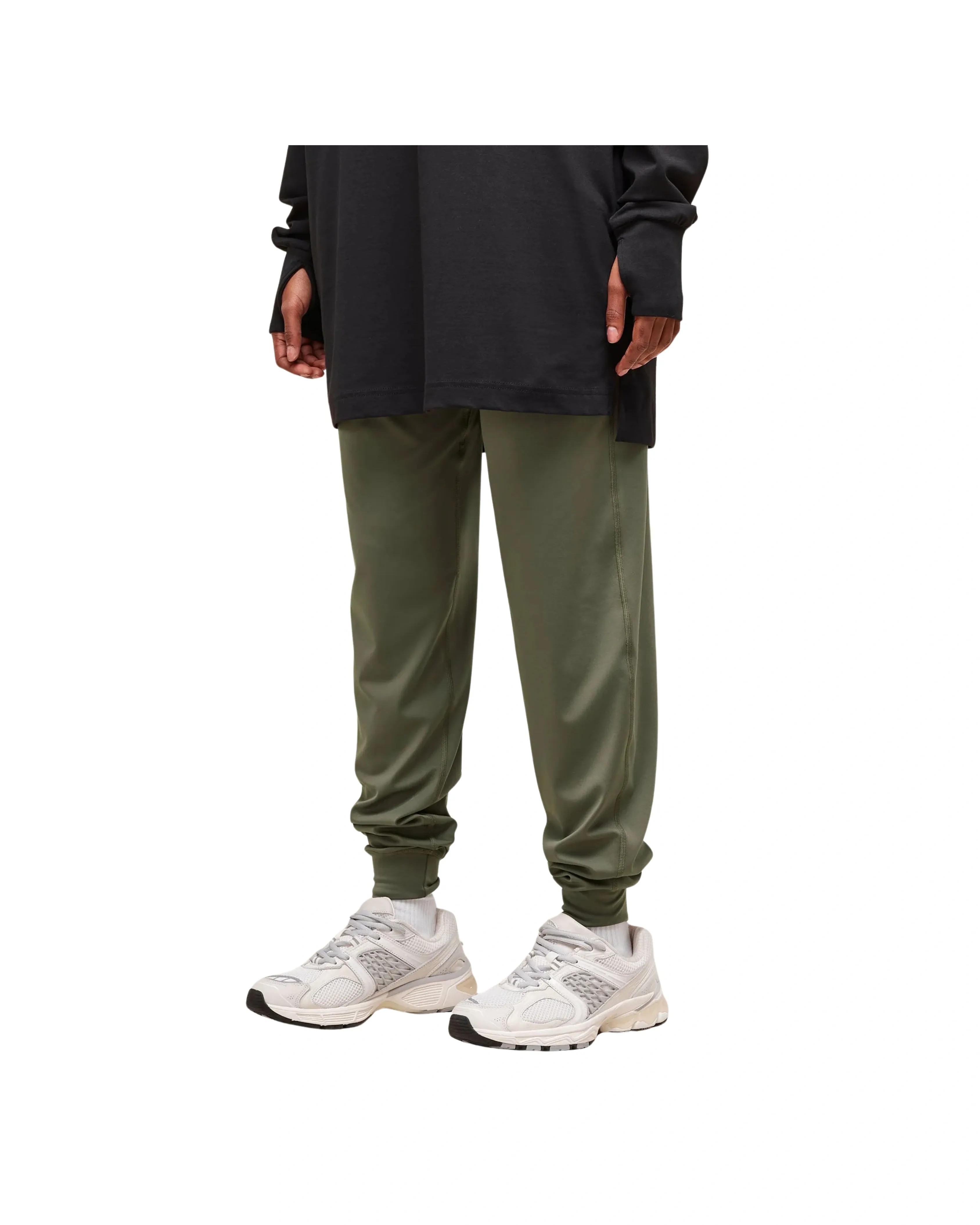 Gymshark Covered Joggers Core Olive - HypeFly India View 3