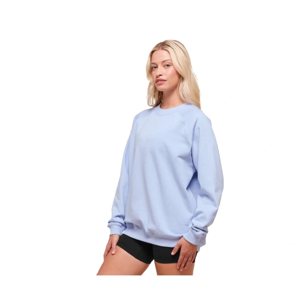 Gymshark Training Oversized Fleece Sweatshirt Peri Blue - HypeFly India View 4