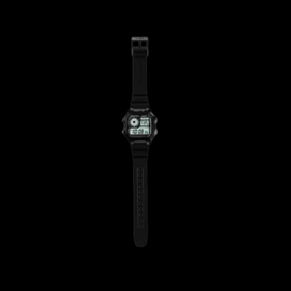 Casio YOUTH AE-1200 series AE-1200WH-1AV Black / Blue - HypeFly India View 2