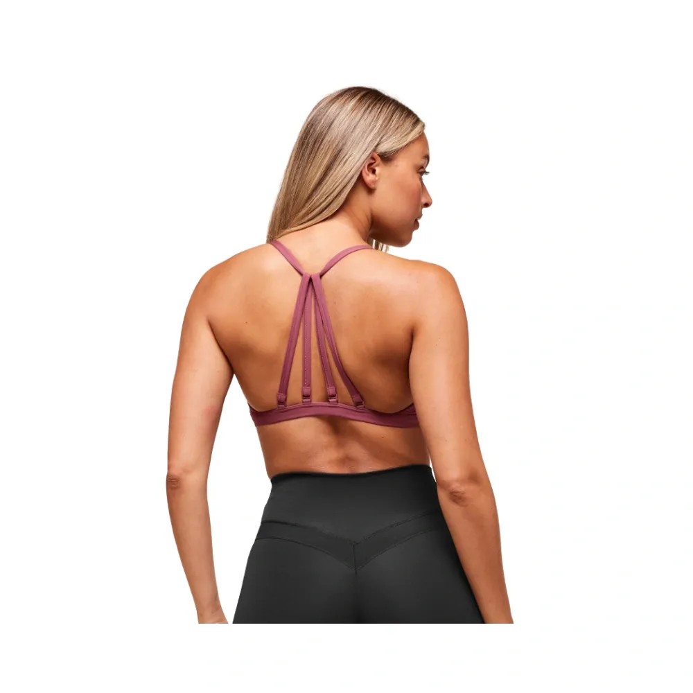 Gymshark Minimal Sports Bra- Light Support Reset Pink - HypeFly India View 2