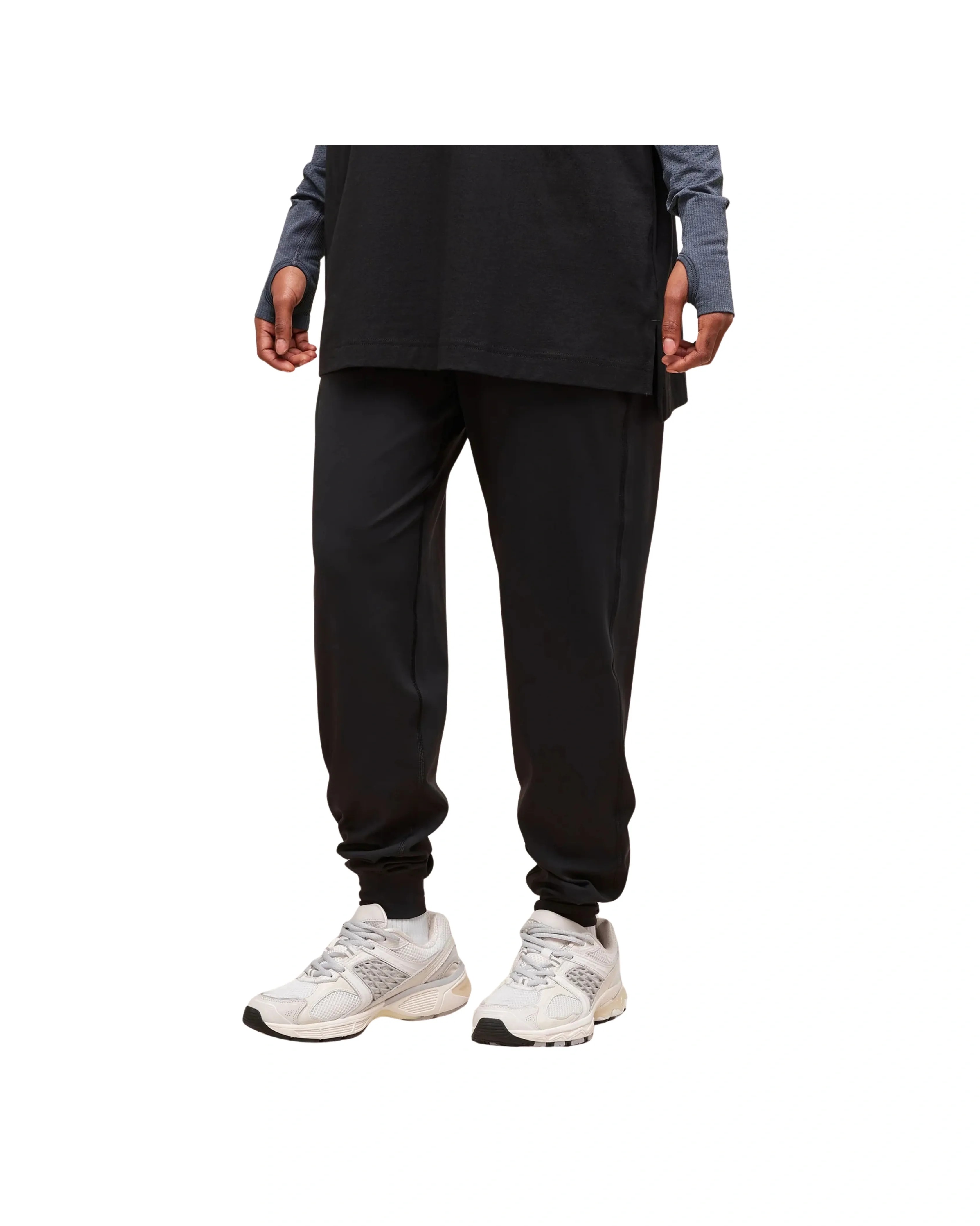 Gymshark Covered Joggers Black - HypeFly India View 3