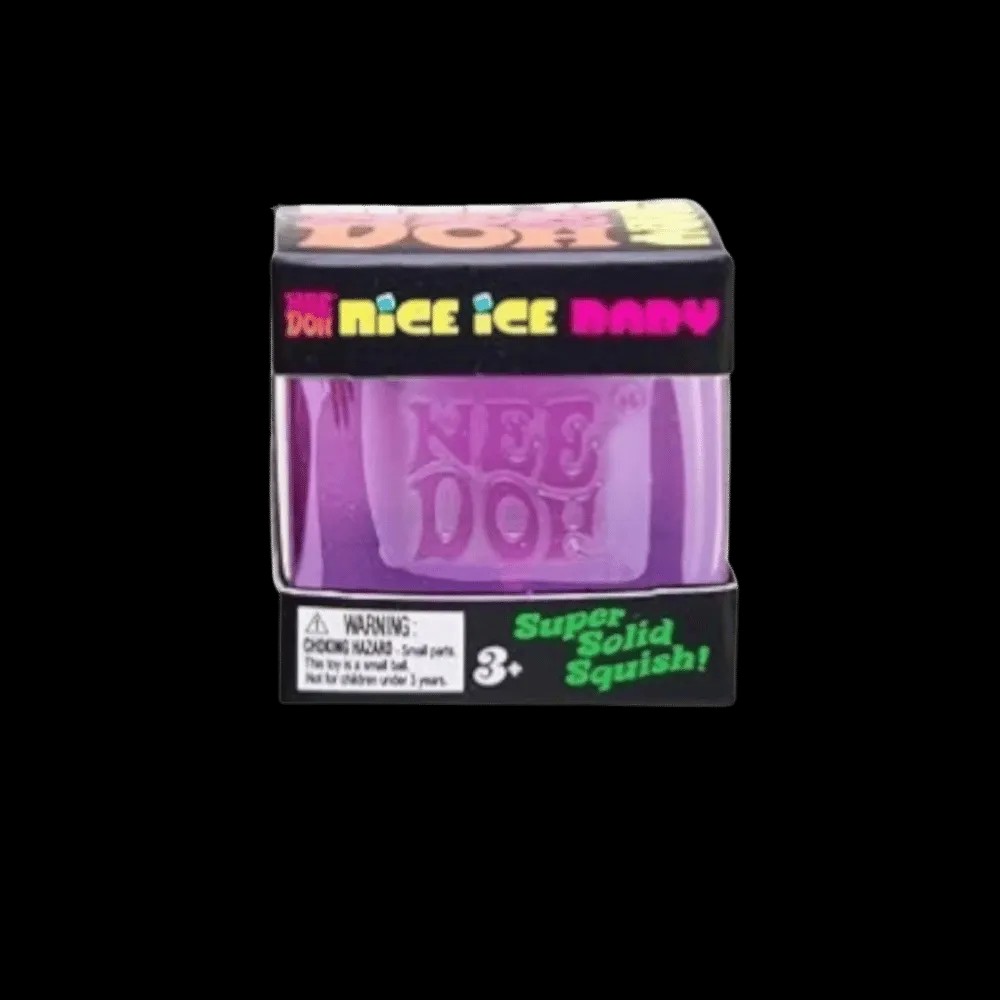 NeeDoh Nice Ice Baby Squishy Fidget Toy Purple - HypeFly India View 1