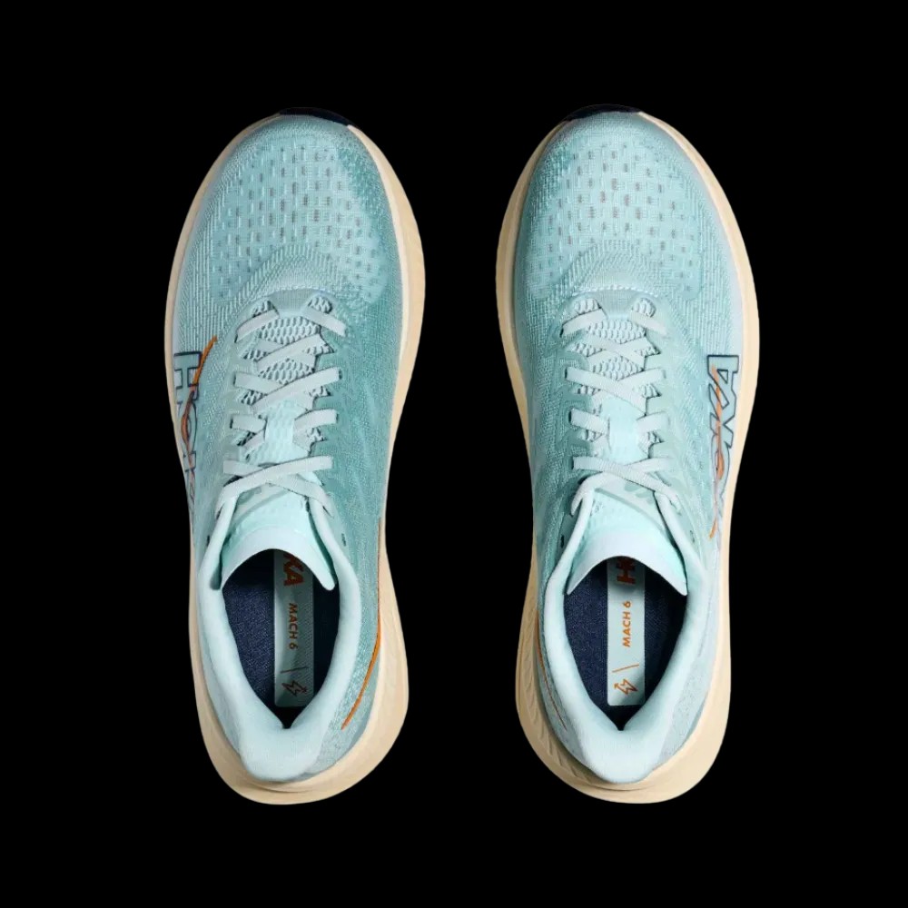 Hoka Mach 6 Clear Sea/Sea Water - HypeFly India View 5