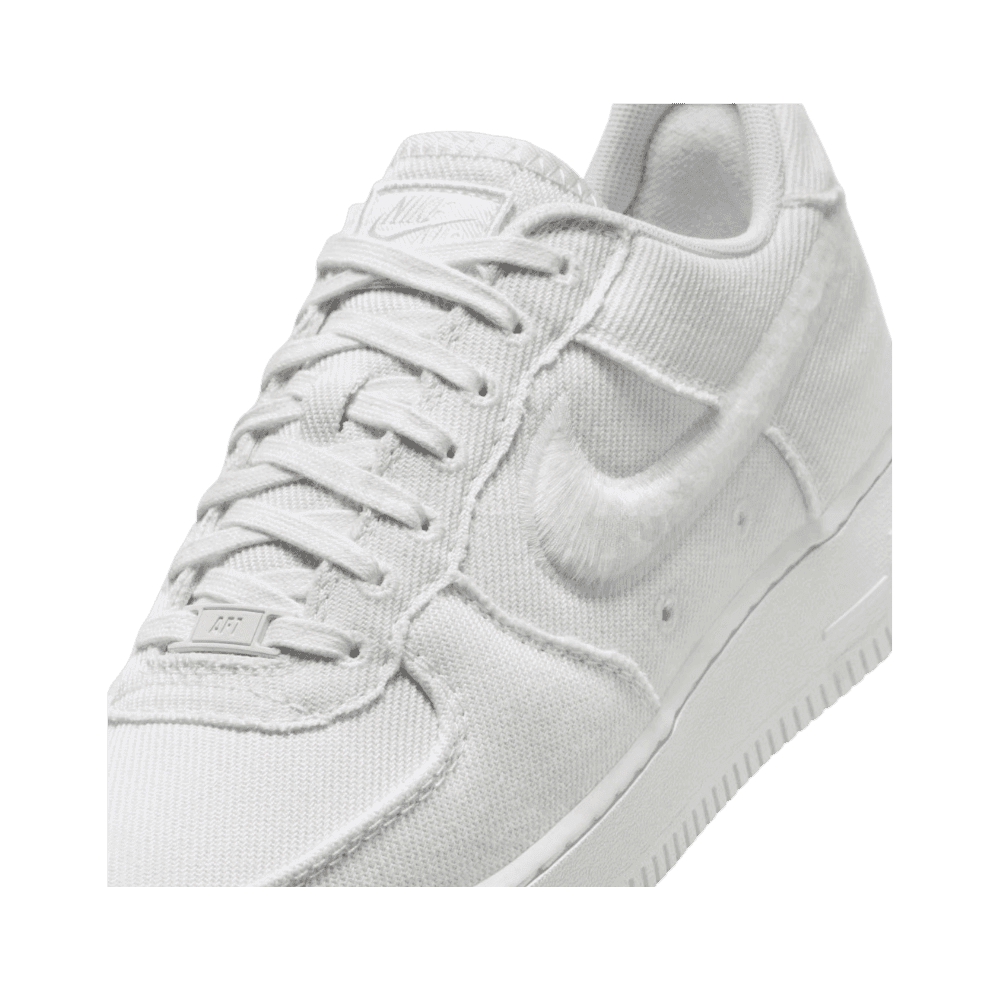 Nike Air Force 1 Low 'Canvas Pack - Triple White' - HypeFly India View 4