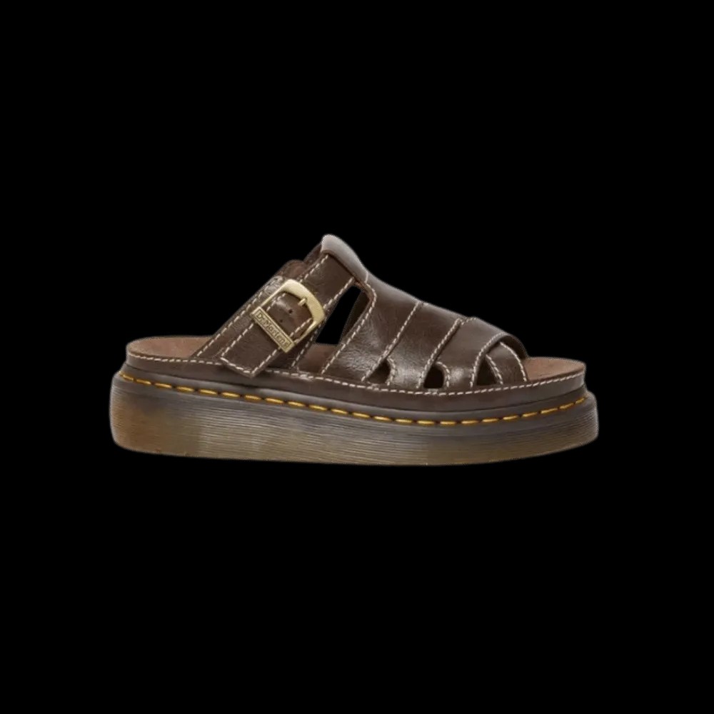 Dr Martens Maxxy Slide Brown - HypeFly India View 1