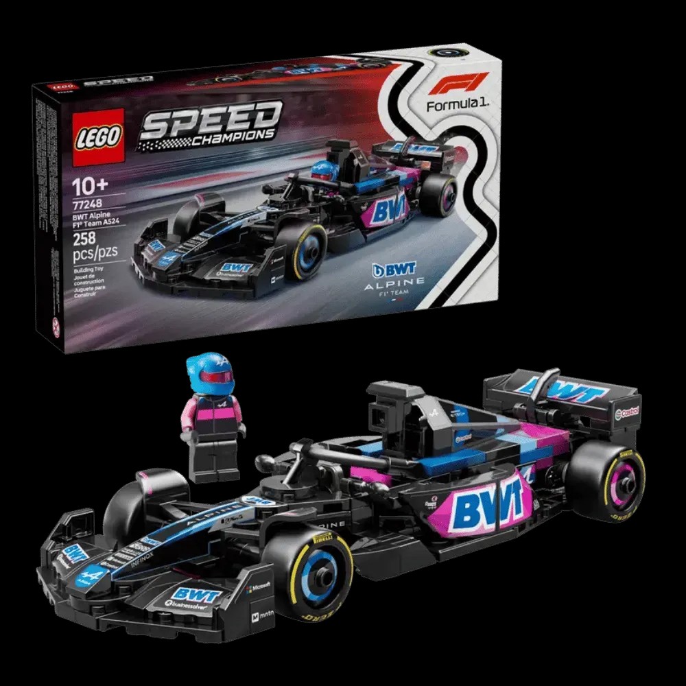 Lego BWT Alpine F1® Team A524 Race Car - HypeFly India View 1