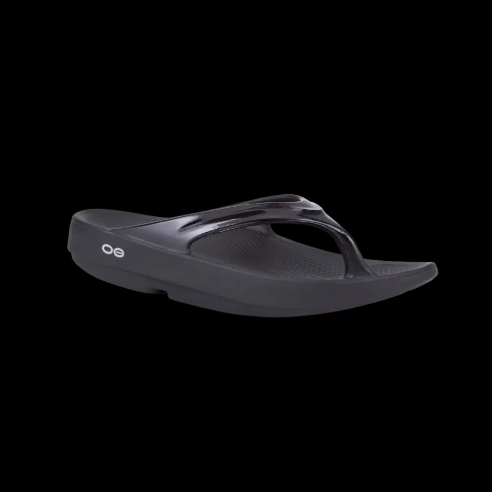 Oofos OOlala Sandal - Black - HypeFly India View 2
