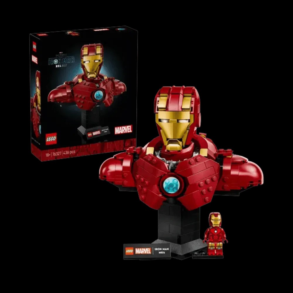 Lego Marvel Iron Man MK4 Bust - HypeFly India View 1