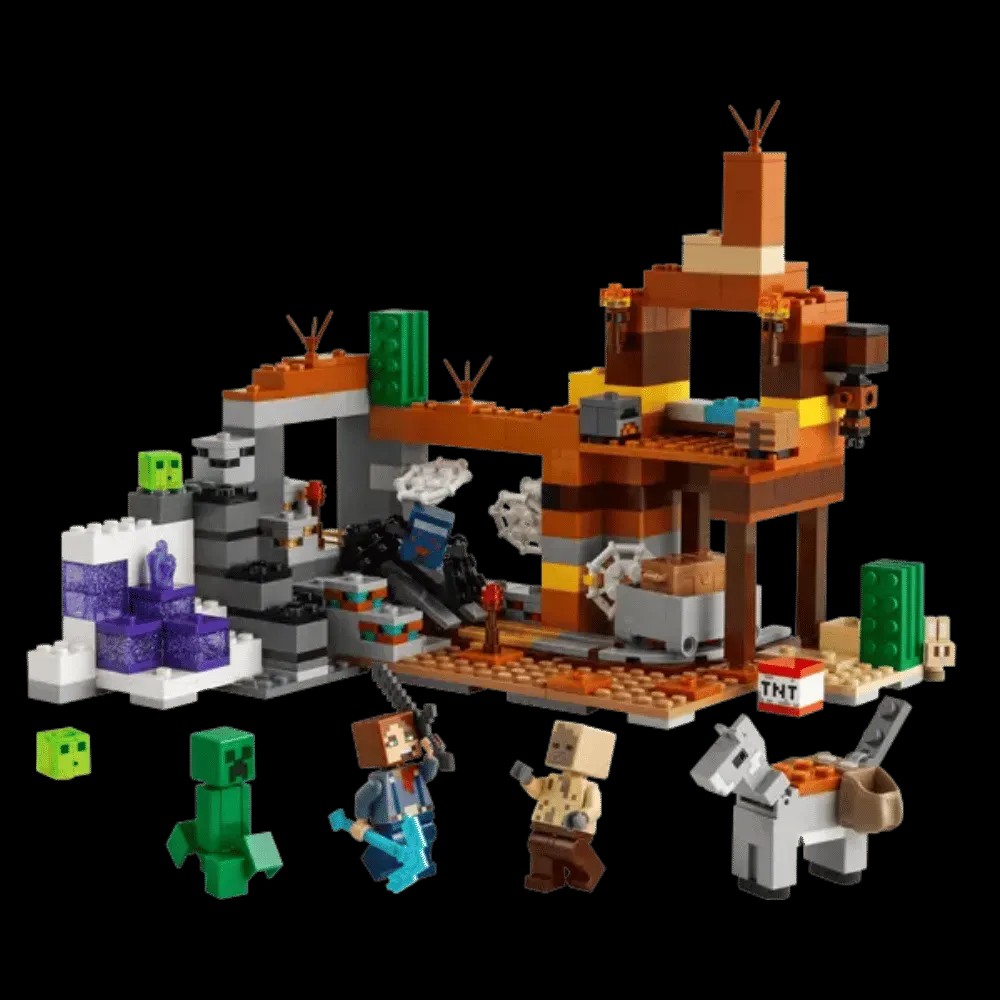 Lego Minecraft The Badlands Mineshaft - HypeFly India View 3