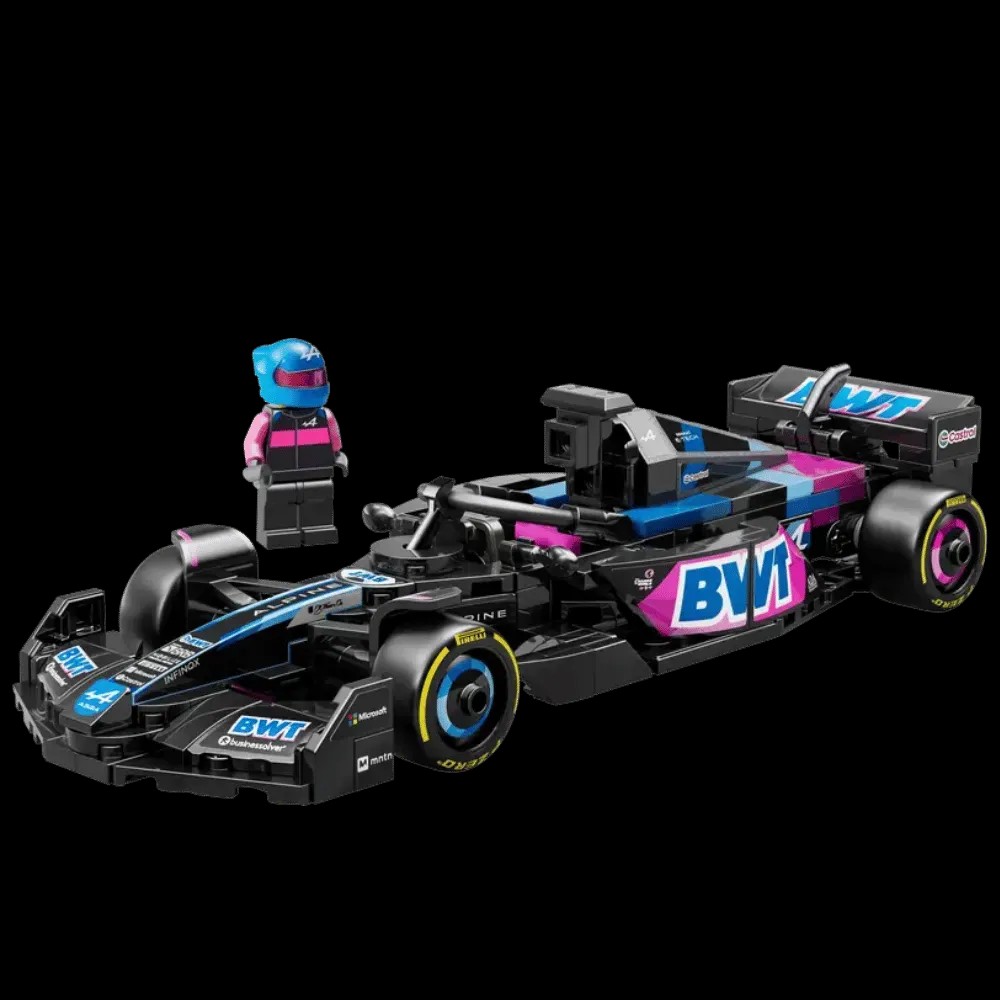 Lego BWT Alpine F1® Team A524 Race Car - HypeFly India View 4