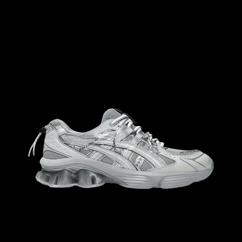 YOASOBI x ASICS Gel Kinetic Fluent Y 'Silver' - HypeFly India View 1