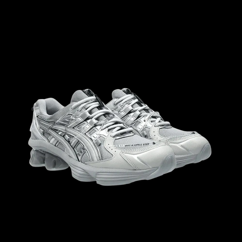YOASOBI x ASICS Gel Kinetic Fluent Y 'Silver' - HypeFly India View 4