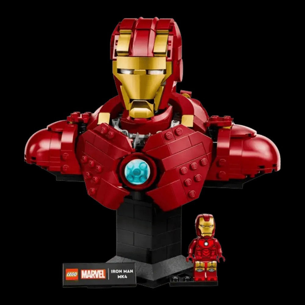 Lego Marvel Iron Man MK4 Bust - HypeFly India View 4