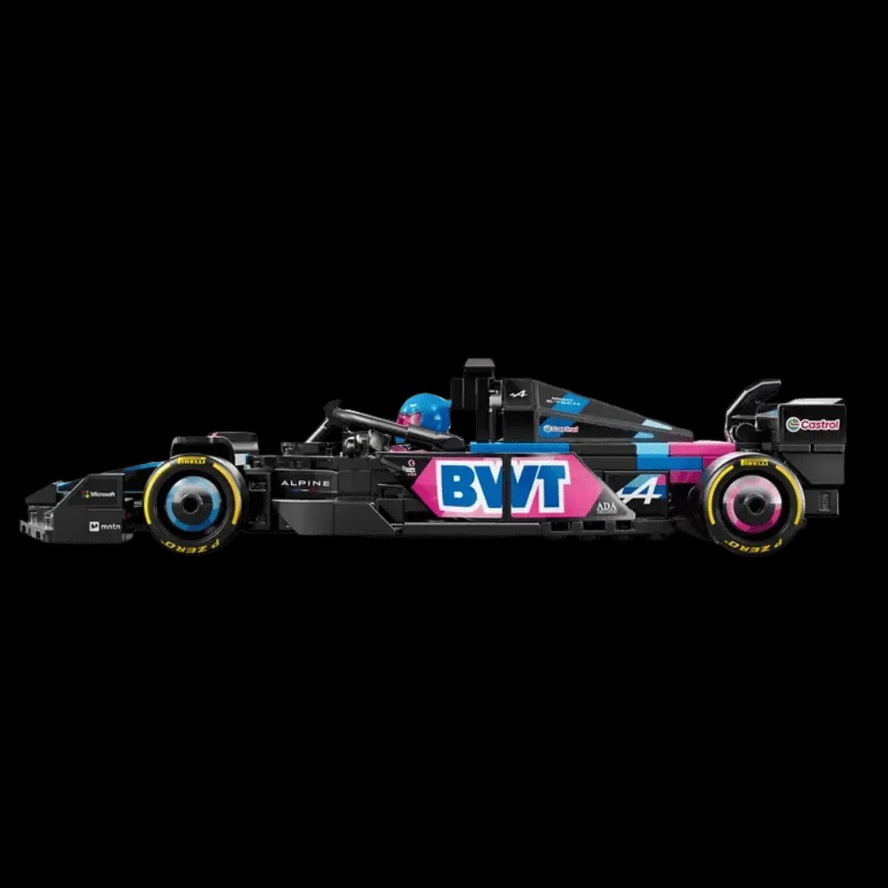 Lego BWT Alpine F1® Team A524 Race Car - HypeFly India View 2