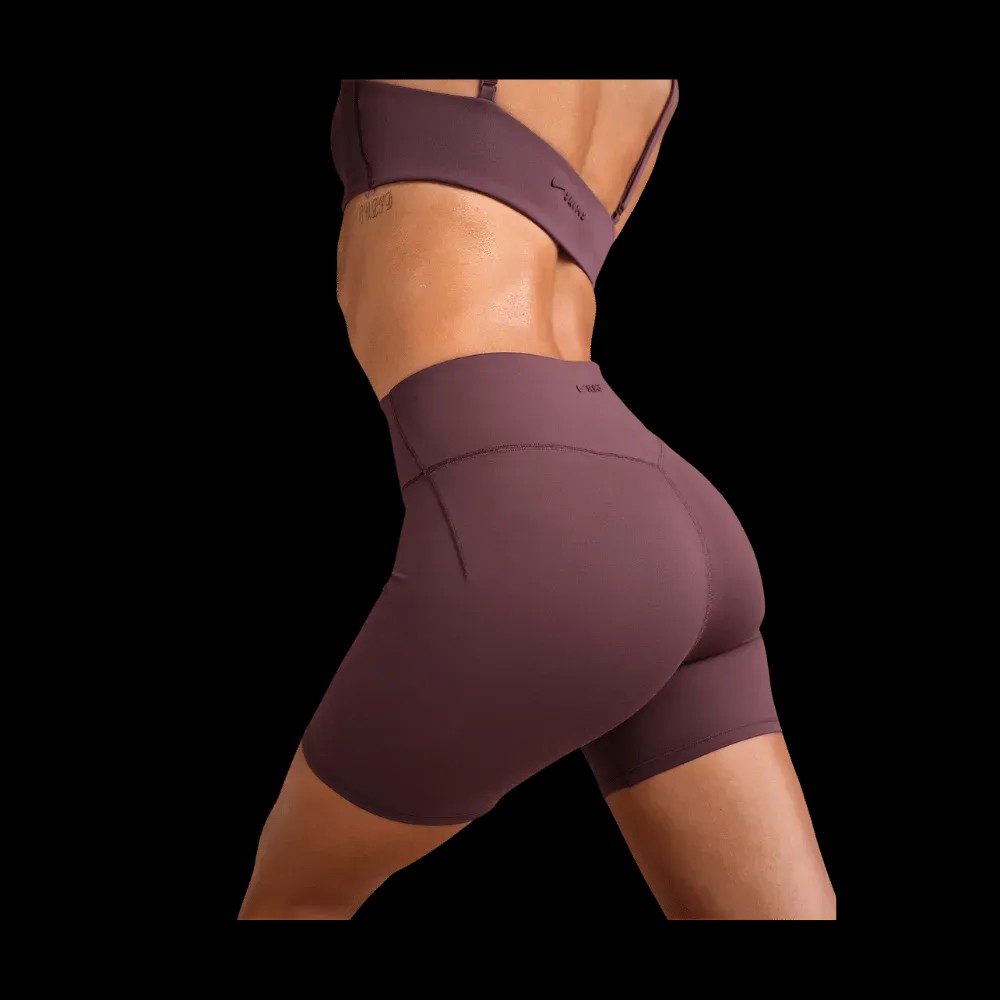 Nike X Skims Matte Women's High-Waist 5" Biker Shorts CURRANT - HypeFly India View 4