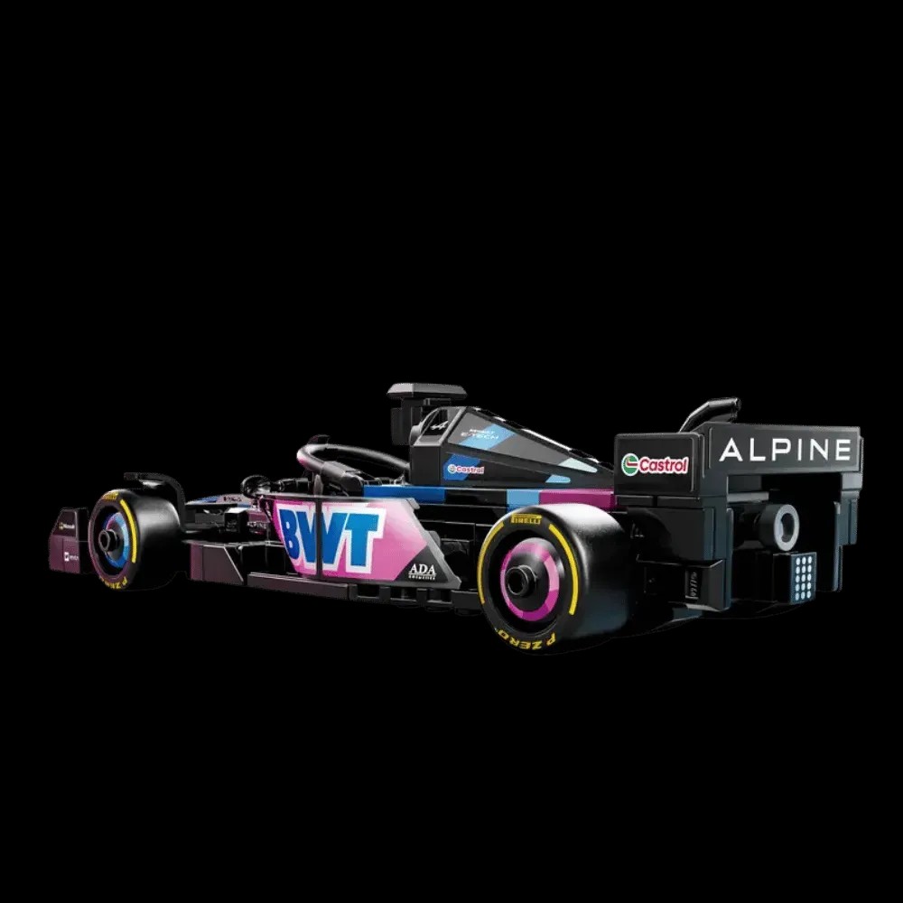 Lego BWT Alpine F1® Team A524 Race Car - HypeFly India View 3