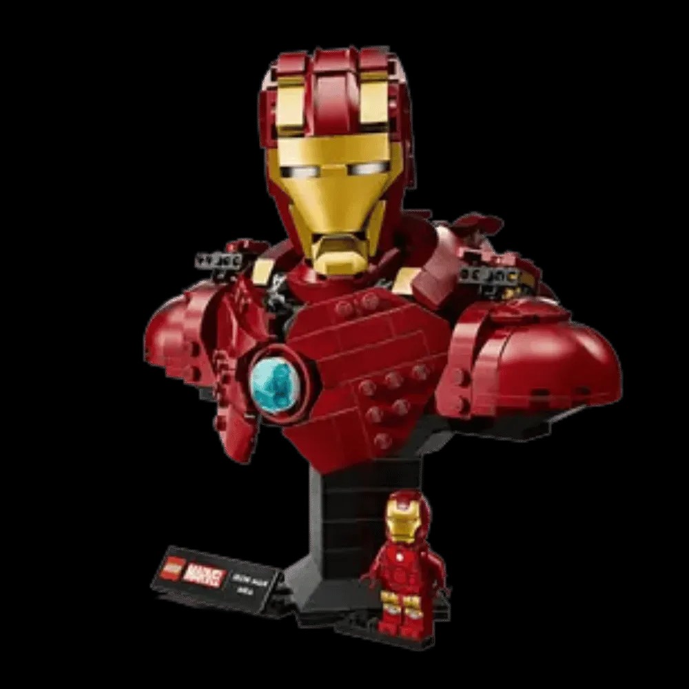 Lego Marvel Iron Man MK4 Bust - HypeFly India View 3