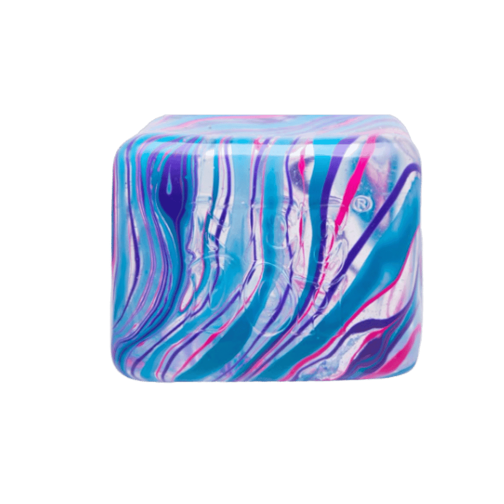 NeeDoh Jumbo Swirl Nice Berg Squishy Fidget Toy Blue - HypeFly India View 2