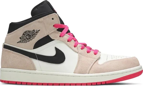 Air Jordan 1 Mid SE 'Crimson Tint' - HypeFly India View 1