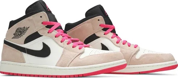 Air Jordan 1 Mid SE 'Crimson Tint' - HypeFly India View 2