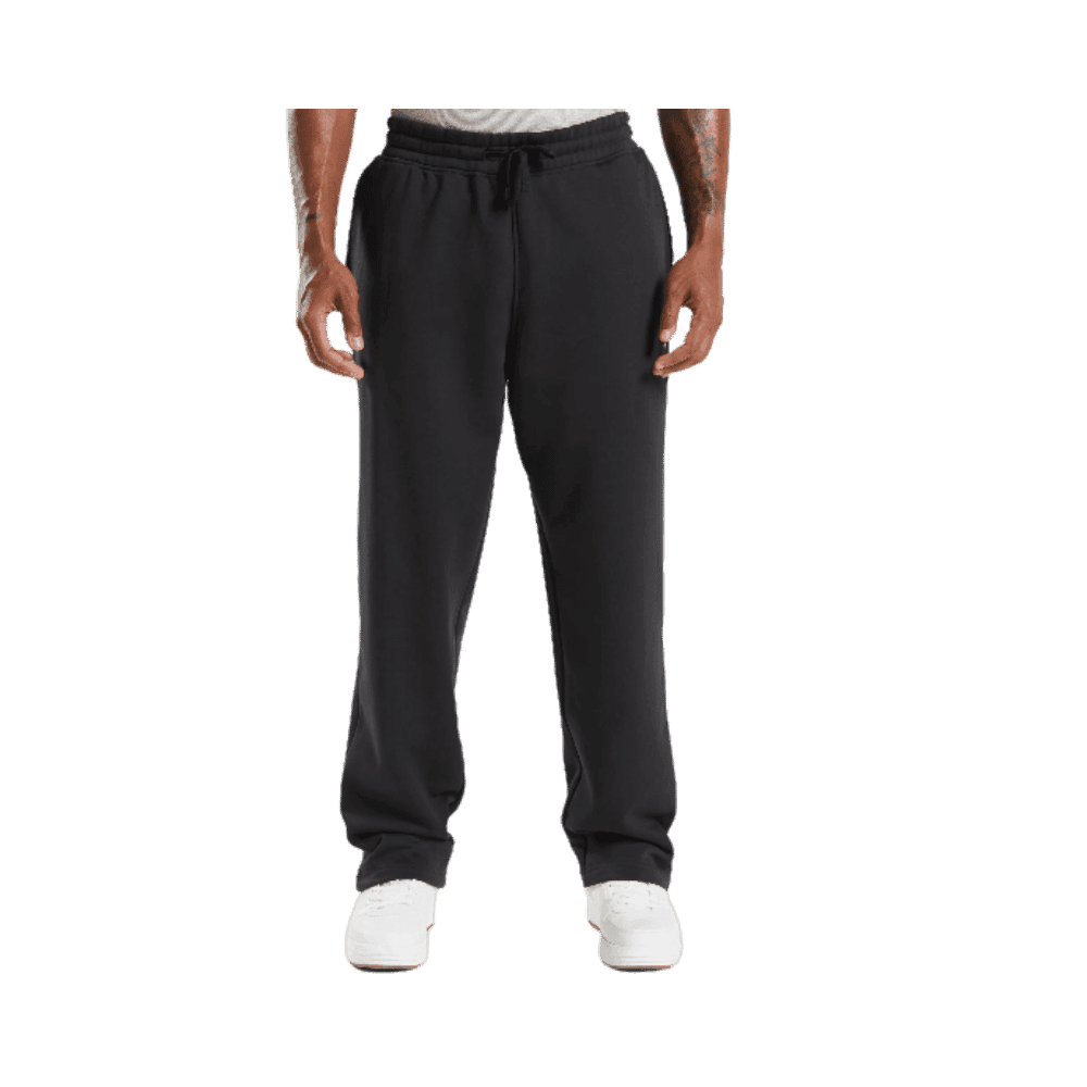 Gymshark Crest Straight Leg Joggers Black - HypeFly India View 1
