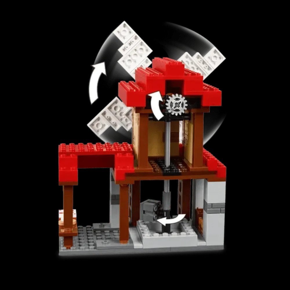 Lego Minecraft The Windmill Farm - HypeFly India View 3