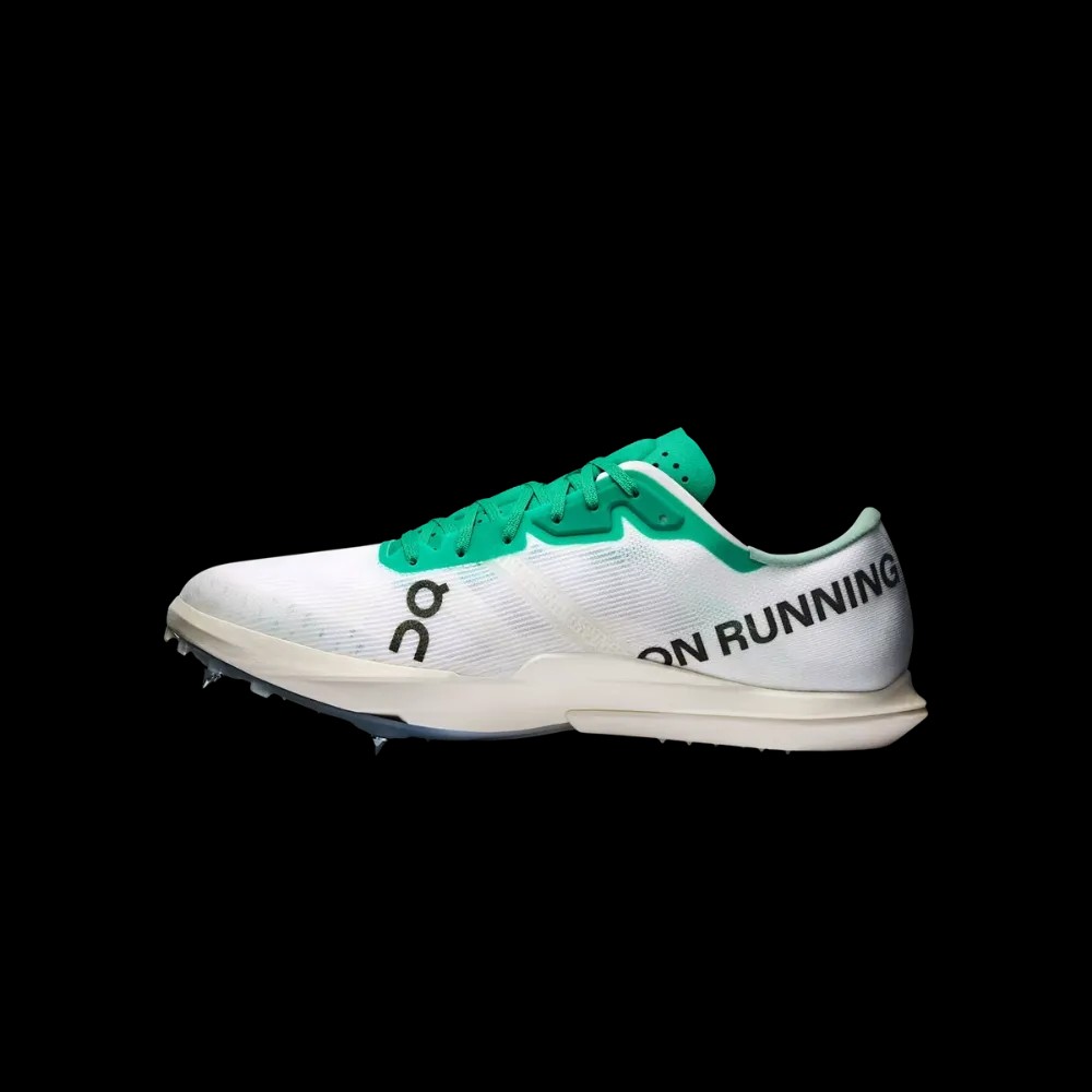On Running Cloudspike Amplius 2 Mint White - HypeFly India View 2