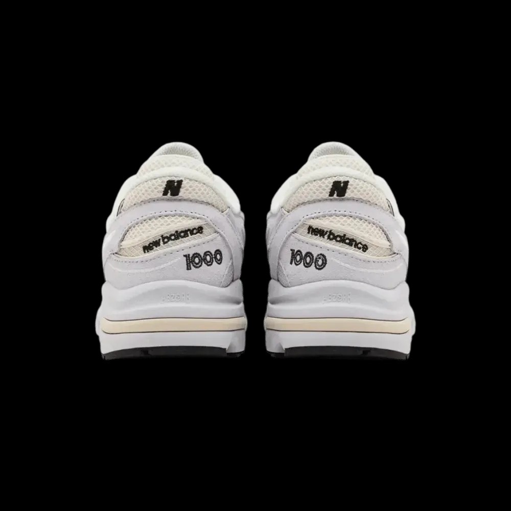 New Balance 1000 'Pearl Grey Black' - HypeFly India View 4