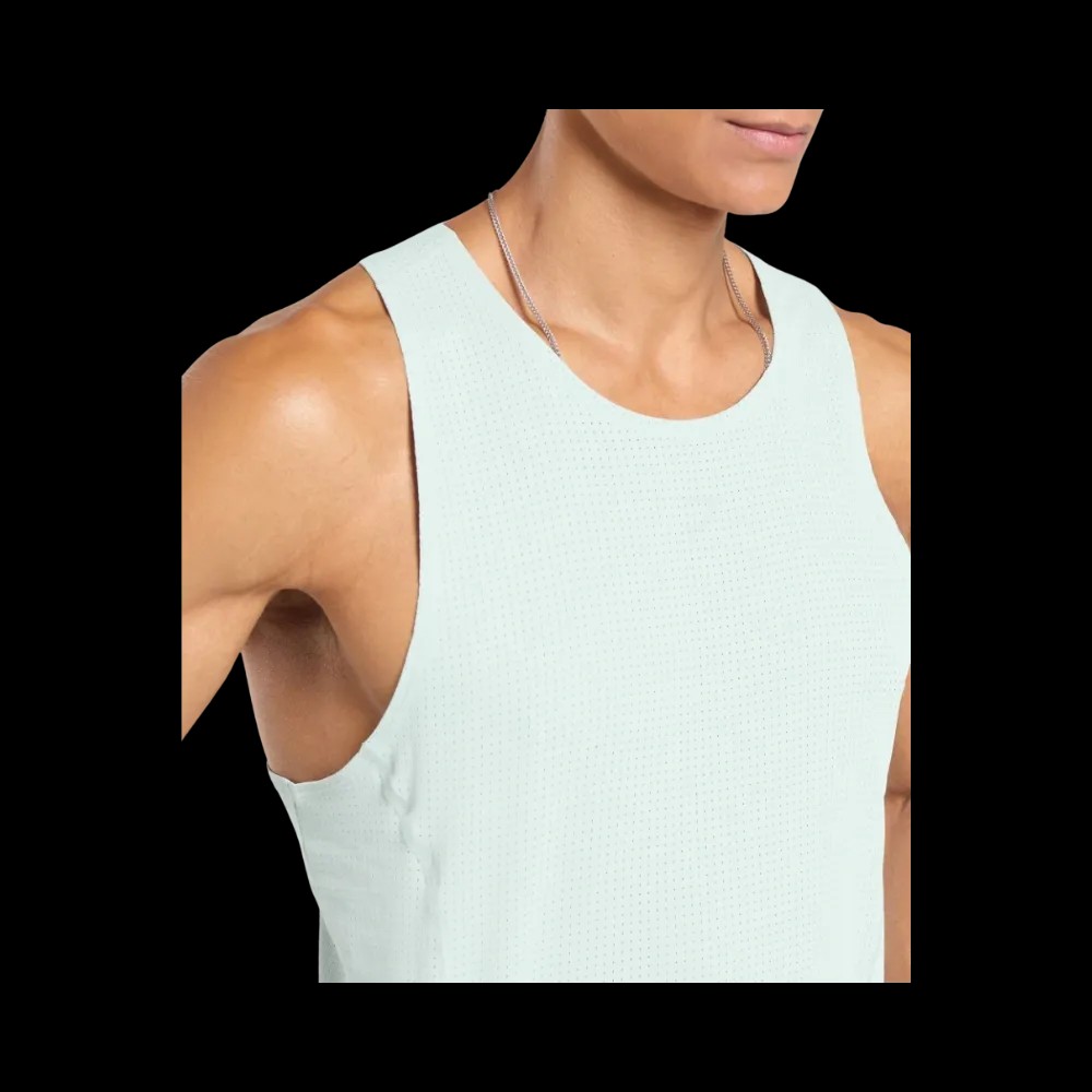 Gymshark Running Tank Slim Fit Cool Blue - HypeFly India View 5