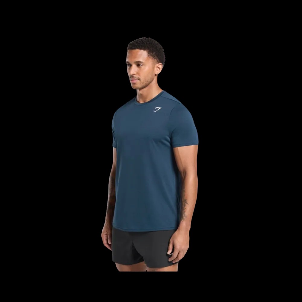 Gymshark Arrival Regular Fit T-Shirt Regular Fit Navy - HypeFly India View 4