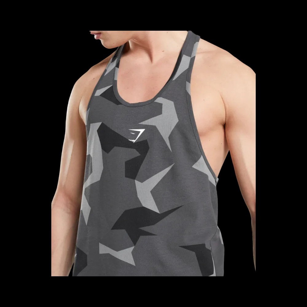 Gymshark Critical Stringer Slim Fit Black Print - HypeFly India View 5