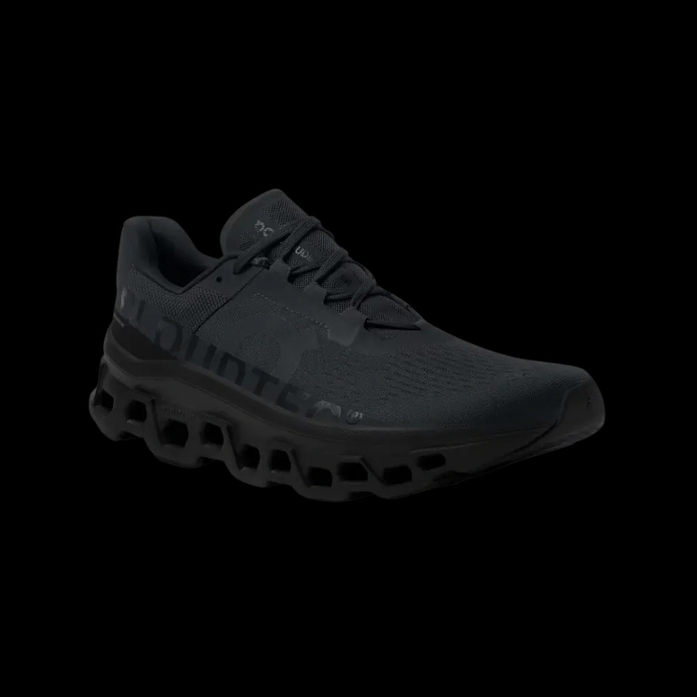 On Running Cloudmonster All Black - HypeFly India View 5