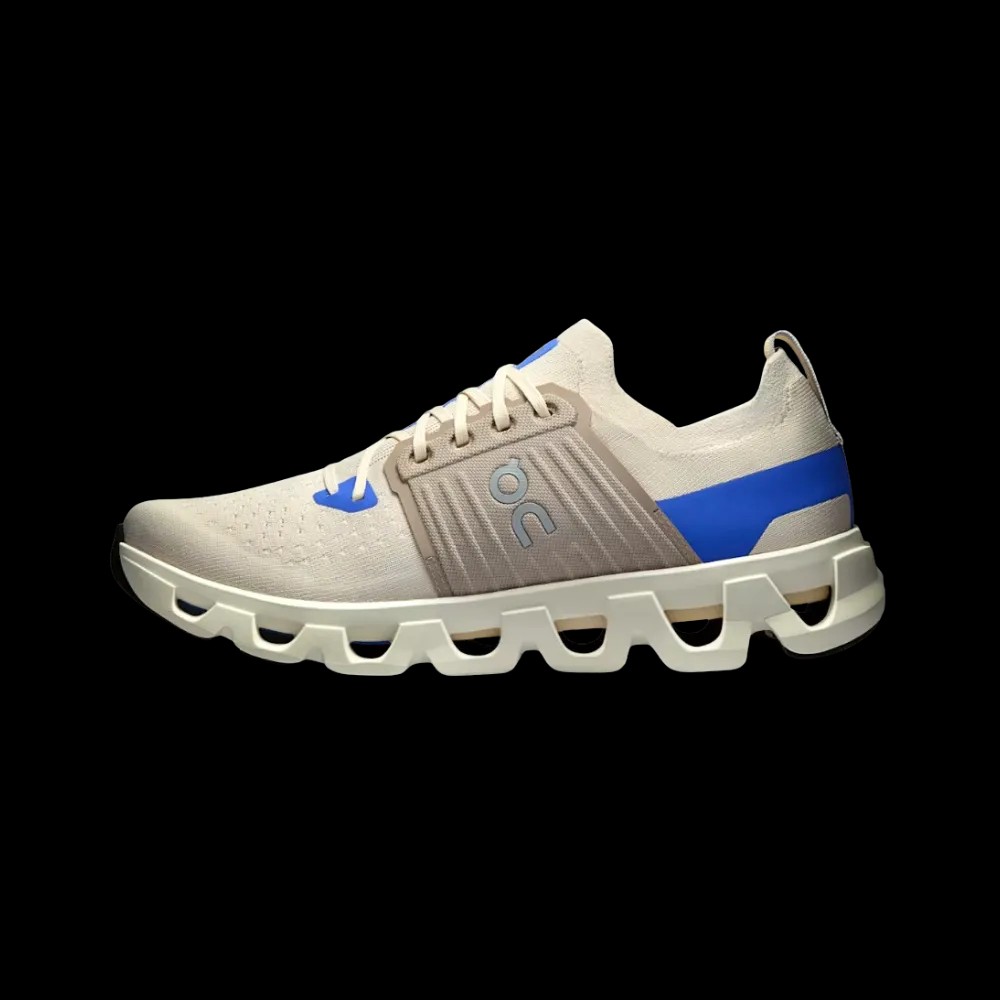 On Running Cloudswift 4 Cream | Cobalt - HypeFly India View 2