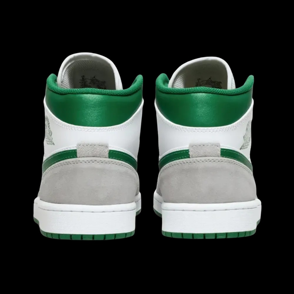Air Jordan 1 Mid SE Grey Green - HypeFly India View 5