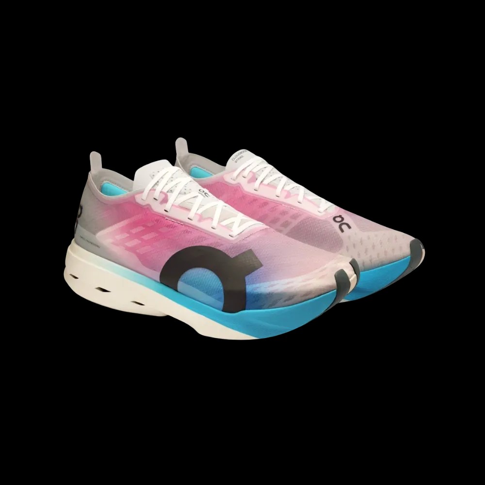 On Running Cloudboom Strike White Horizon - HypeFly India View 2