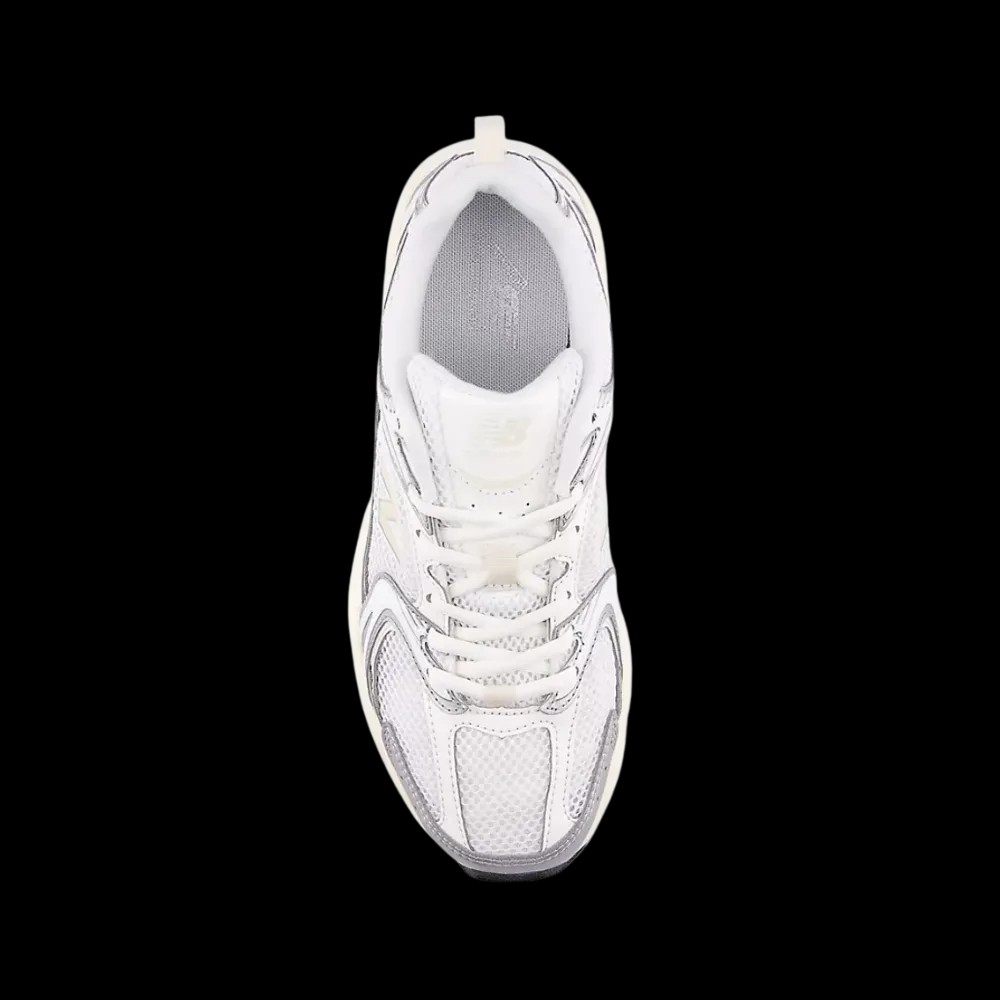 New Balance 530 'Silver Metallic Linen' - HypeFly India View 5